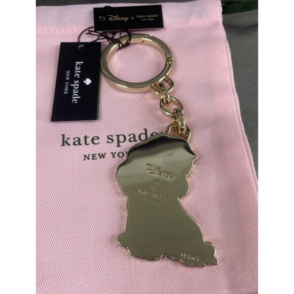 DISNEY X KATE SPADE LADY from LADY & THE TRAMP KEYRING/BAG  DISNEY X KATE SPADE LADY from LADY & THE TRAMP KEYRING/BAG CHARM KH623 N…